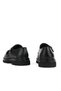 , Men's Genuine Leather Shoes 163423Z141 Black - 5