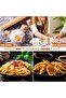 طقم أدوات صنع المعكرونة (النيوكي) من 9 قطع مع لوح نيوكي وقاطع معكرونة وختم رافيولي خشبي مزخرف - 5