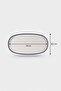 Toledo Oval Kayık Tabak 16X8,5Cm Rim Navy Blue - 2