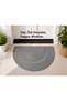 Jute Straw D Mat, Welcome Mat for the Door (40X60) - Gray Tricot - 2