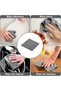 Premium Microfiber Cleaning Cloth Rags 20 Pieces Ultra Soft & Highly Absorbent Lint Free Cleaning Towels for Car, Kitchen, Home, Glass & Electronics Reusable and Washable Grey - 3