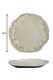 28 cm oceana patterned organic form porcelain service plate - 3