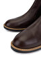 Men's Genuine Leather Brown Floater Casual Boots - 3