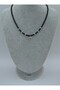 Cat Figured Necklace - Black - - 3