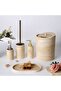 Travertine Bathroom Set Ecru - 2