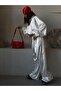 Silk Satin Zippered Top and Bottom Set