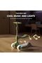 SHARPDO Kids Kick Scooter, with Removable Seat, Handle and Flashing Wheels, Easy Foldable, for Child - 6