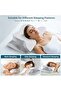 وسادة نوم مريحة من الفوم المتكيف مع شكل الجسم، وسادة سرير على شكل فراشة لتبريد ودعم الرقبة - 2