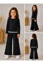 Girl's Long Sleeve Blouse and Wide Leg Pants 2-Piece Set 3-8 Years Old