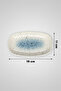 Valencia Oval Kayık Tabak 19cm Digital Splash