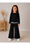 Girl's Long Sleeve Blouse and Wide Leg Pants 2-Piece Set 3-8 Years Old - 2