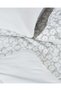 Ivory And Black 4 Piece Floral Comforter Set (King Size) 220x240cm - 8