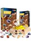 Gemstone Digging Kit, STEM Educational Toys DIY Science Kits Real Gemstone Discovery Rocks and Miner