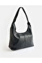 Women Black Pouch Detail Shoulder Bag - 5