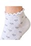 Special Lettuce Elastic Heart Patterned Perfumed Soft Washable Lycra Combed Cotton Booties That Don'T Squeeze the Foot - 3