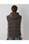 Hooded, Drawstring-Adjustable, Regular Fit Puffer Vest. - 3