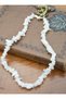 Moonstone Stone Necklace - Multicolored - - 2