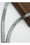 Hematite Stone Necklace - Multicolor - - 3