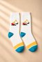 Children's Towel Multi-Patterned Socks Colorful 6-Piece Pack - 4