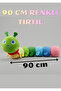 90 cm Colorful Cute Plush Toy Caterpillar Plush Pillow