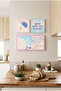 You Are so Loved and Pastel Abstract Design - Set of 3 Mdf Paintings - 5