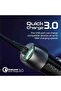 شاحن سيارة USB-C مع كابل، شاحن طاقة عالمي بقوة 33 واط مع منفذ Type-C مدمج - 4