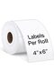 2pack 4" * 6"/100mm*150mm Direct Thermal Shipping Label Sticker Roll Barcode A6 Printer Ther