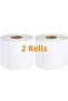 2pack 4" * 6"/100mm*150mm Direct Thermal Shipping Label Sticker Roll Barcode A6 Printer Ther - 2