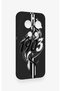 Mi 17 Ultra Compatible Black and White Ivy Patterned Silicone Case - 3
