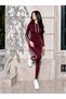 City Rhythm Shardonlu Scuba Hoodie and High Waist Leggings Two-Piece Set - 4