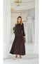 Our Brown Oysho Fabric Dress Model - 2