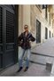 Urban Belted Faux Leather Jacket - 5