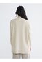 Gencc Quality with Lcw Modest Beige Half Turtleneck Women's Knitwear Sweater - 4