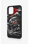 iPhone 12-12Pro Compatible Speed Passion Patterned Silicone Case - 4