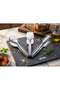 İmmo 3-Piece Stainless Steel Serving Tongs Set - 18/10 Steel Pasta, Salad, and Pastry Tongs