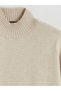 Gencc Quality with Lcw Modest Beige Half Turtleneck Women's Knitwear Sweater - 6