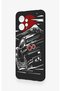 Redmi Note 12 4g Compatible Speed Passion Patterned Silicone Case - 4