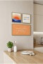 Make Today a Good Day and Sunset Design - Set of 3 Wooden Frame Look Mdf Paintings - 2
