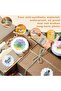 ملصقات ورقية للطابعة، لفات ملصقات حرارية صغيرة لطابعات Phome mo M110 M120 M220 M221، مقاس 50x50 مم دائرية الشكل - 3
