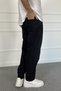 Boyfriend Distressed Black Jean - Denim Pants