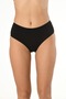 3-Pack Assorted Multi-Color Lycra High-Waisted Bikinis - Flexible and Stylish Plain Design - 3