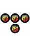 Wheel Logo Wheel Hub Emblem Sticker Emblem Sbarth Red 4 Pieces 67mm - 3