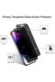 (عبوة من قطعتين) واقي شاشة ProCase للخصوصية بتغطية كاملة لهاتف iPhone 14 Pro Max 2022، مضاد للخدوش بدرجة صلابة 9H - 4