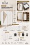 4-Piece Suit Cover 60X100 cm Double Zipper Gamboç Clothes Cover Garment Protector Dustproof Closet Organizer - 2