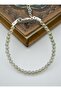 Crystal Quartz Stone Bracelet - Multicolor -
