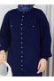 Pleated Sleeve and Skirt Detailed Jacket Set - 7