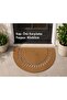 Jute Straw D Mat, Welcome Mat for the Door (40X60) - Beige with Tricot - 2