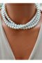 Pearl Necklace - Multicolor - - 3