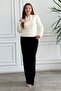 Polo Collar Stripe Detailed Knitwear - 8