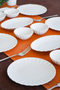 Derya 16 Piece Porcelain Breakfast Set for 6 People